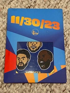 STEPH CURRY + DRAYMOND GREEN + KLAY THOMPSON 11/30/23 DAY LIMITED EDITION PATCH! - Picture 1 of 2