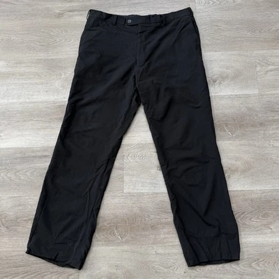 Pantalones de Lana Vintage GIORGIO ARMANI Collezioni Pantalones Negros Talla REAL 34x28 Foto 1 de 4