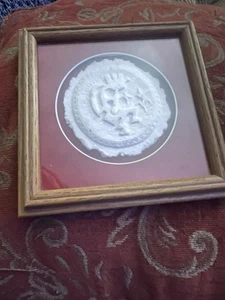 Gerahmte Kokopelli mystische Gussskulptur  - Bild 1 von 4