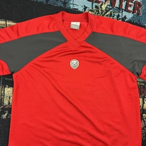 Vintage NIKE Warmup Shooting Basketball Sports Shirt Jersey Youth Med 10-12 - Picture 1 of 15