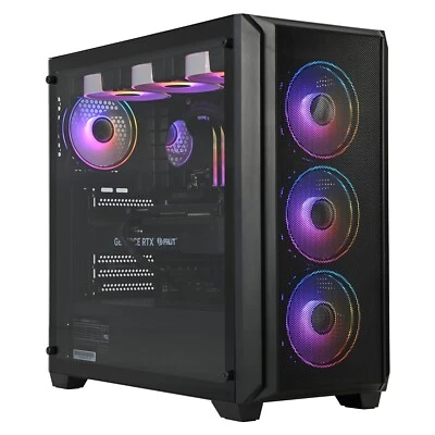 RGB Gioco PC amd ryzen 7 5700X3D 64GB ram radeon Rx 9070 XT 1TB SSD Win11 WLAN - Immagine 1 di 4