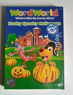 Wordworld Where Words Come Alive DVD Season 1 Kooky Spooky Halloween Free Ship - Image 1 of 4