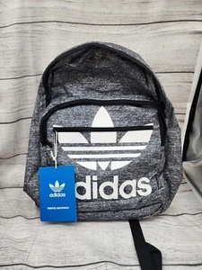Mochila de Bolsillo Adidas Originales Trifolio #CL5495 Gris Jersey Onix Negra - Imagen 1 de 9