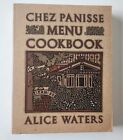 Menu Chez Panisse livre de recettes Alice Waters cuisine française 1982 Paperbk Berkeley CA