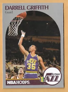 DARRELL GRIFFITH UTAH JAZZ #289 NBA HOOPS 1990-91 - Bild 1 von 2