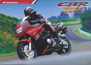 Motorcycle Brochure - Honda - CBR600F - c1994 - FRENCH language (DC703) - Picture 1 of 1