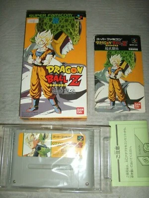 DRAGON BALL Z cho Butouden With Box Nintendo Super Family SFC SNES 126 - Image 1 of 4