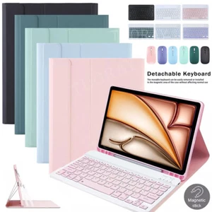 Smart Case For iPad 7/8/9/10th Gen Air 6/5/4/3 Pro 11 Bluetooth Keyboard & Mouse - Picture 1 of 61