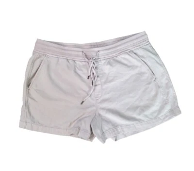 Pantalones Cortos Grandes Gap Mujer Lavanda Púrpura Cordón Bolsillos Boho Entrenamiento Playa Foto 1 de 4