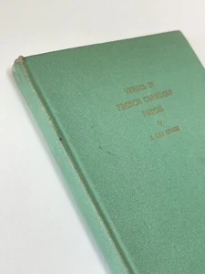 Verses In French Canadian Patois by E. Ray Speare SIGNED 1957 Vintage Hardcover - Picture 1 of 20