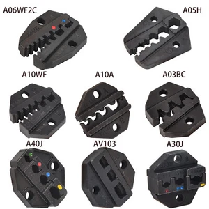 8 Model Crimping Jaws Dies Metal Replaceable for Multiple Crimper Tool - Afbeelding 1 van 35
