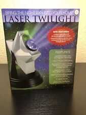 Laser Twilight Stars Projector Night Light Effect and Blue Cloud