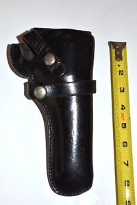 Vintage HUNTER 1100 Black RH G37 Holster to Fit S&W M-10 & Similar Revolvers - Picture 1 of 2