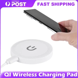 Qi Wireless Charger Mat Charging Pad For Apple Iphone Airpods Samsung Google - Picture 1 of 15