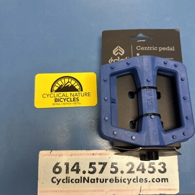 eclat centric pedals nylon/fibreglass 9/16 classic blue - Image 1 of 4