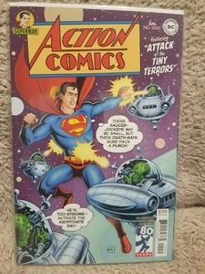 DC Comics ~ Action Comic #1000 ~ 50er Jahre VARIANTENCOVER von Gibbons & Mckie 2018 - Bild 1 von 3