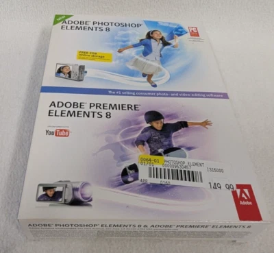 Adobe Photoshop Elements 8 & Premiere Elements 8 - Image 1 of 4