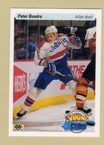 1990-91 Upper Deck Hockey (French version) Peter Bondra Rookie card (Capitals) - Picture 1 of 1