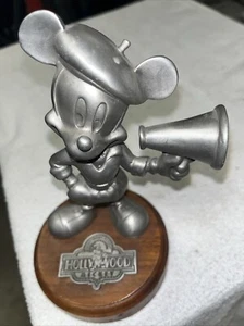 HUDSON PEWTER Ltd. Edition Mickey Mouse Hollywood Director Figurine Disney Vtg. - Picture 1 of 11