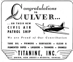 TWO 1942 Culver Aircraft ads 7/17/2024i - Picture 1 of 2