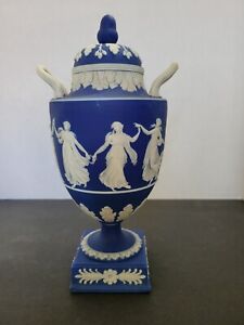 Wedgwood Jasperware dancing hours urn vase