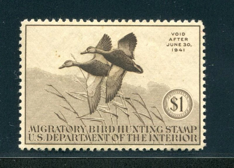 US RW 7 MINT VF LH, MALLARD - Image 1 of 1