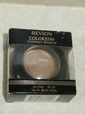 REVLON COLORSTAY COMPACT MAKEUP Tawny~ Full Size 0.55 Oz/ 15.5 g • DISCONTINUED  - Image 1 of 4