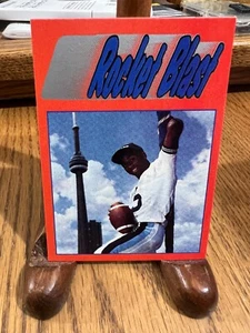 Raghib "The Rocket" Ismail - Rocket Blast Collectible Broder Promo Card 1991 - Picture 1 of 2