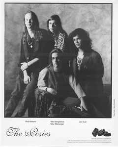 Alternative Grunge Pop Band THE POSIES B&W 8x10 Publicity PHOTO 1990 - Picture 1 of 1