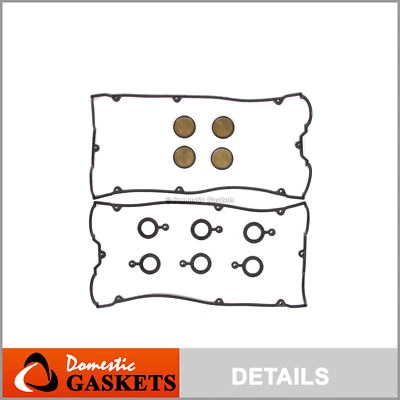 Junta de cubierta de válvula apta 91-99 Mitsubishi 3000GT Dodge Stealth & Turbo 3,0 L DOHC Foto 1 de 3