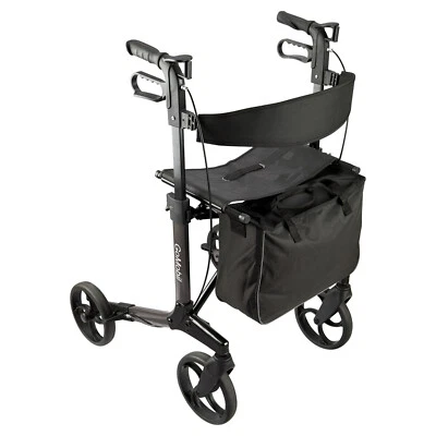 Leichtgewichtrollator GoMobil von Trendmobil faltbarer Aluminium Rollator 7 kg
