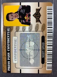 2009 Presseausweis vertraulich Scott Speed PC5/25 - Bild 1 von 2