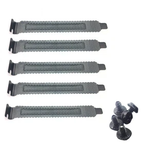 5pcs Mesh Hard Steel PCI Slot Covers Bracket Dust Filter Blanking Plate for PCI - Picture 1 of 7