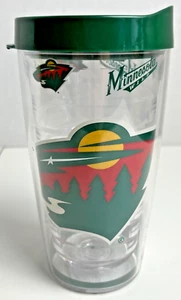 Minnesota Wild Tumbler w Lid 16oz NHL Hockey Sports BPA Free Tristan USA Made - Picture 1 of 11