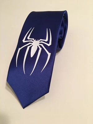 Corbata Spiderman Really Cool, Azul Real, Navidad, Spider-Man Foto 1 de 3