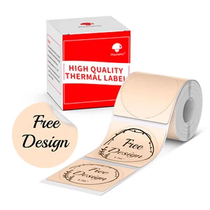 2 Inch 50*50mm Circle Label for Phomemo M110/M110S/M120/M200/M220 Label Maker - Picture 1 of 11