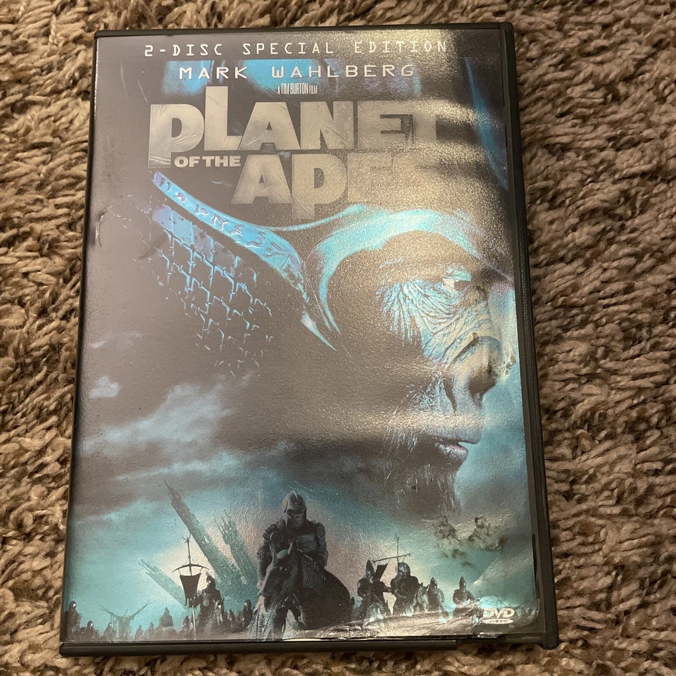 Planet of the Apes (DVD, 2001, 2-Disc Special Edition) Mark Wahlberg - Image 1 of 1
