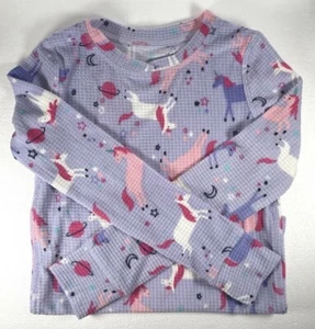 Cuddl Duds Girls Pajamas set, Long Sleeve Crew neck and Long Pants - Picture 1 of 5