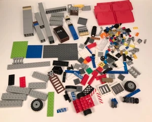 Lego Mixed Lot Door Base Plate Wheel Headlight Window Ladder Bricks - Picture 1 of 6