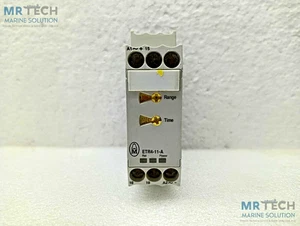 Eaton Moeller ETR4-11-A Electronic Timing Relay Ac 24-240v 50/60hz Dc 24-240v - Picture 1 of 5
