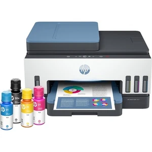 HP Smart Tank 7602 Inkjet Printer All-in-One Supertank Print/Copy/Scan/Fax - Picture 1 of 9