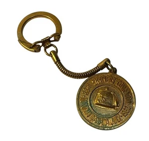 Vintage 88th Shriners Convention Toronto Canada 1962 Gold Tone Keychain Souvenir - Picture 1 of 6