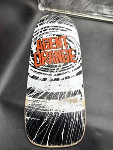 Agent Orange Skateboard Deck Schmitt Stix Rare Skate Deck - Picture 1 of 14