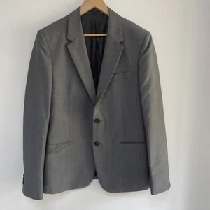 Alexander Mcqueen Men’s Jacket Blazer - Grey - EU 54 (42) Wool & Mohair VGC - Picture 1 of 13
