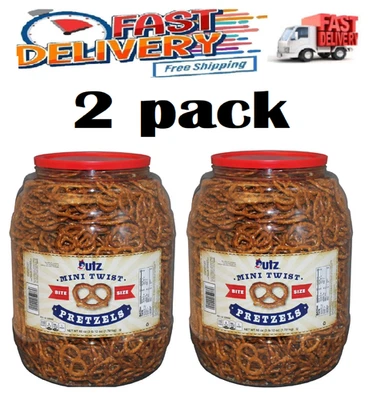 Paquete de 2 pretzels Utz Mini Twist, 60 oz. Envío GRATIS Foto 1 de 4