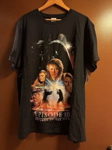 Disney Parks 2025 Star Wars Episode III Revenge Of the Sith T-Shirt XXL NWT - Picture 1 of 4