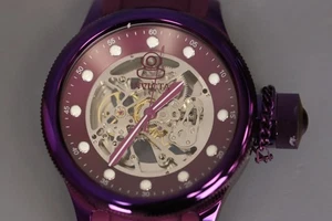 Invicta Pro Diver Herren 51,5 mm Edelstahl dunkellila silbernes Zifferblatt G3265Z Aut - Bild 1 von 5