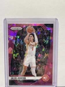2024-25 Panini Prizm - Jalen Johnson #120 Pink Ice Prizm - Picture 1 of 2