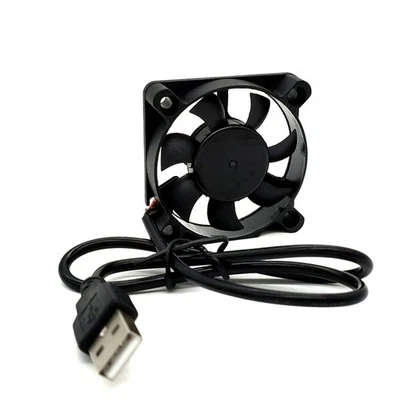 50mm DC 5V USB Mini Portable Cooling Fan PC Desktop Computer Silent Cooler - Image 1 of 4