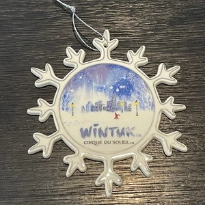 Cirque Du Soleil Wintuk Schneeflocke Ornament mit Box - Bild 1 von 5